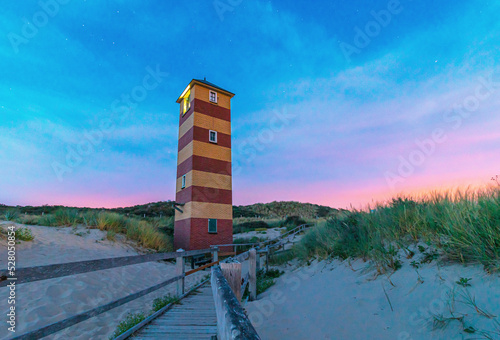leuchtturm in dishoek zeeland niederlande photo