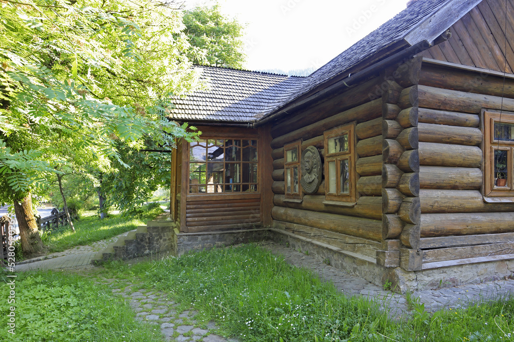 Literary and Memorial Museum of Ivan Franko in village of Krivorivnya, Ukraine