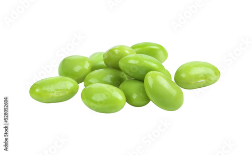 Green soy beans isolated on ransparent png
