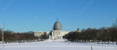 Capitol building under remodelation  photo