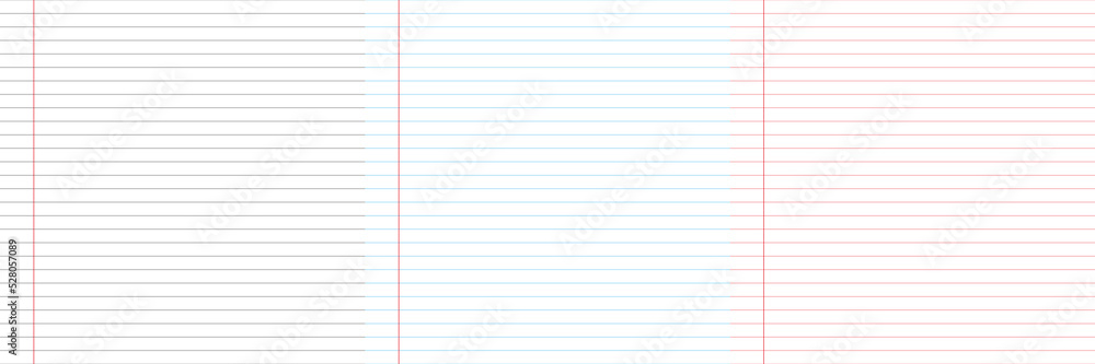 Lined Notebook Page Lined Notebook Page