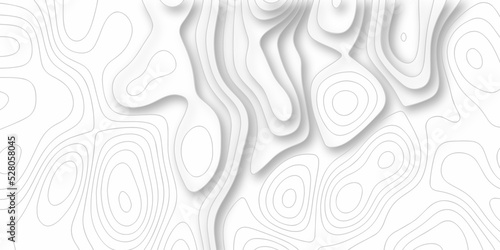 abstract pattern with lines Topographic map background. Line topography map contour background, geographic grid. Abstract vector illustration. 
