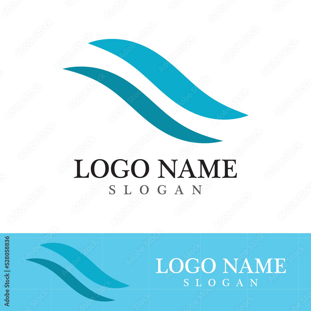 Wave beach vector illustration design Wave beach vector illustration design
