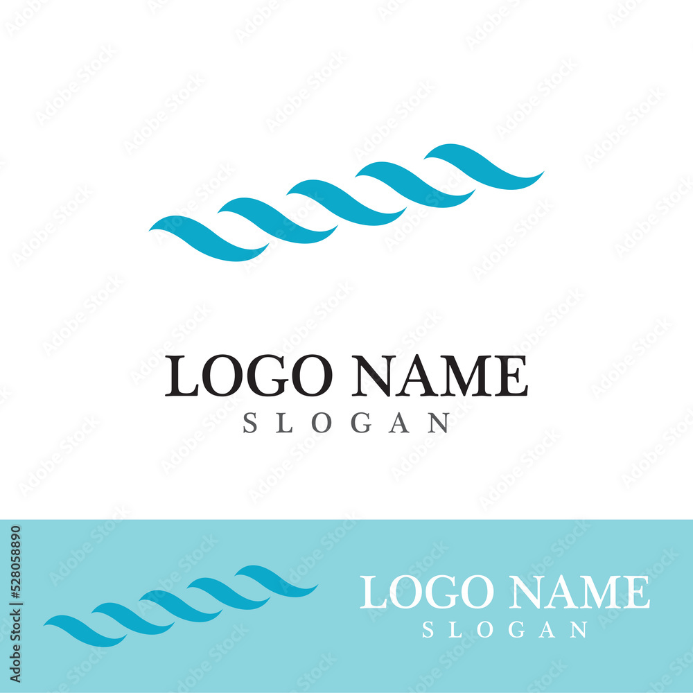 Wave beach vector illustration design Wave beach vector illustration design