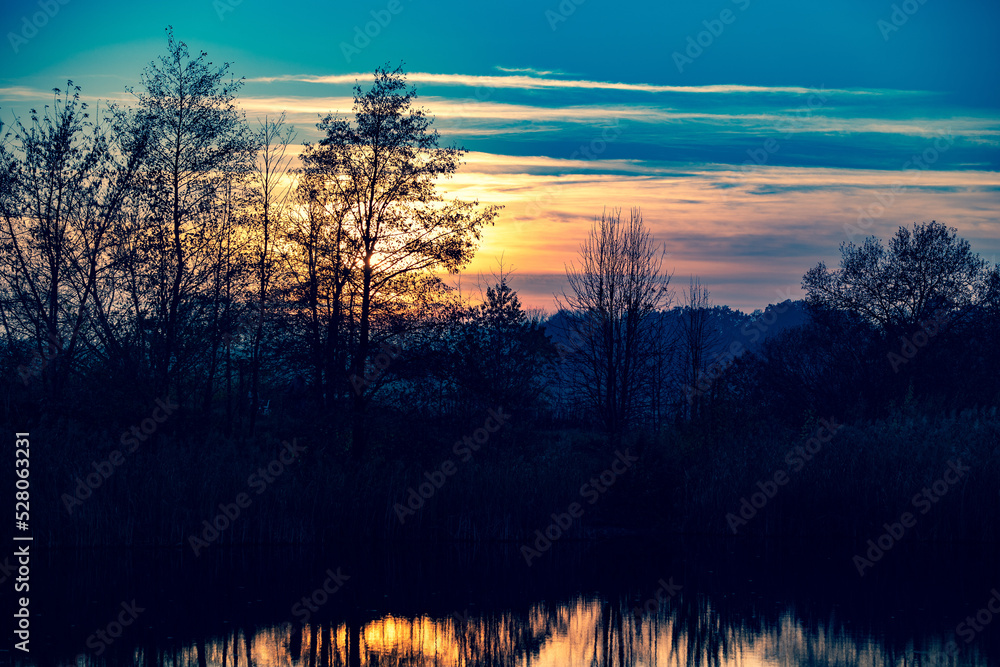 Obraz premium Jesienne krajobrazy