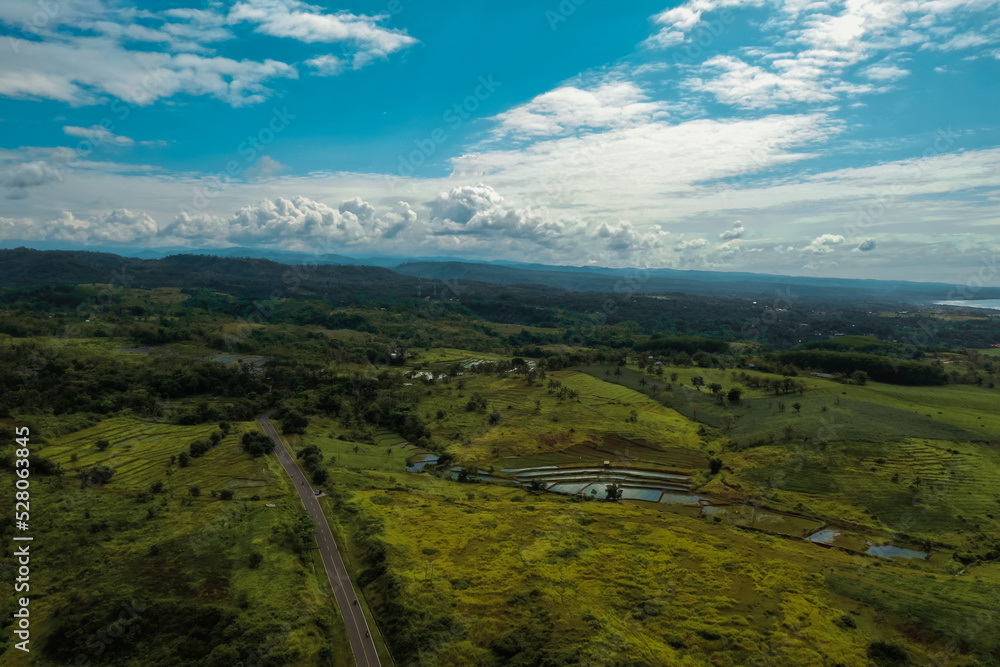 Naklejka premium Explore West Java