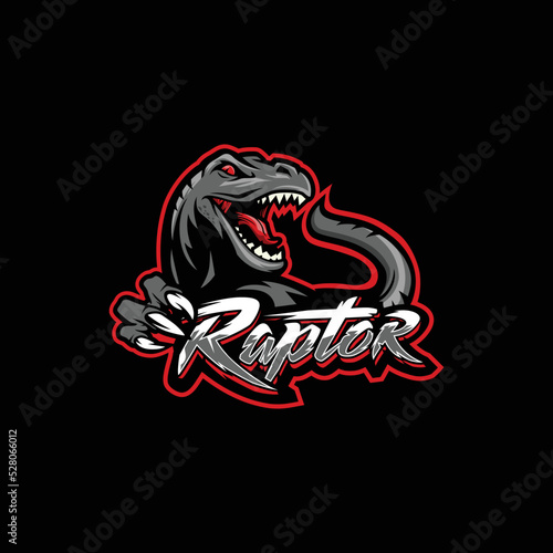 Angry Raptor logo designs 