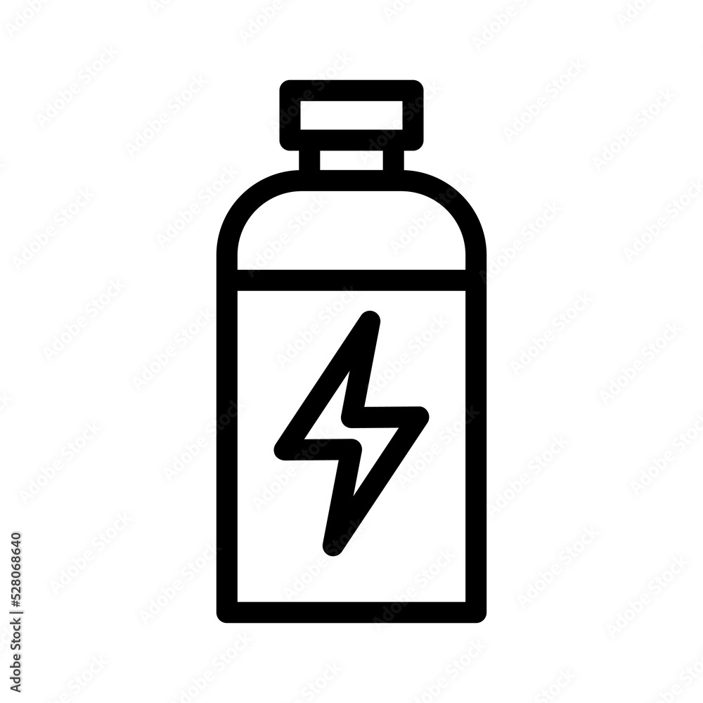 energy drink line icon illustration vector graphic energy drink line icon illustration vector graphic