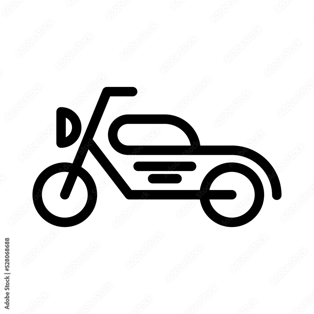 motorcycle line icon illustration vector graphic motorcycle line icon illustration vector graphic