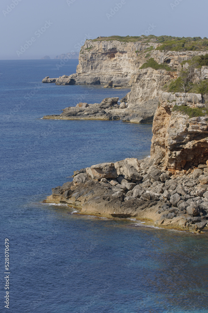 Costa de Migjorn.Santanyi. Migjorn.Mallorca.Baleares.España.