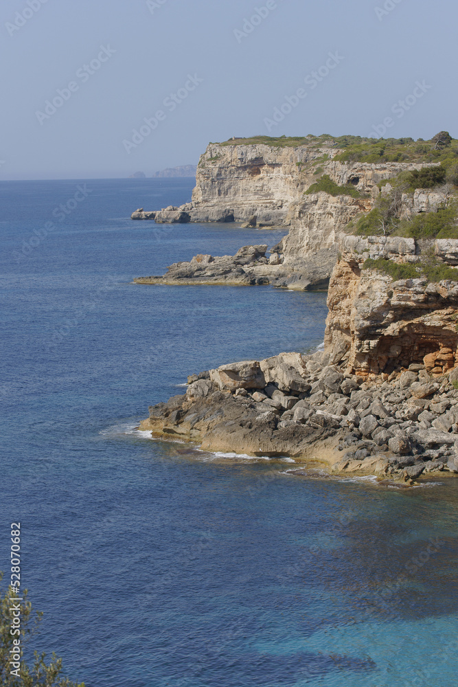 Costa de Migjorn.Santanyi. Migjorn.Mallorca.Baleares.España. Costa de Migjorn.Santanyi. Migjorn.Mallorca.Baleares.España.