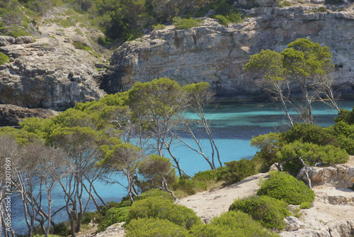 Caló des Moro. Santanyi. Migjorn.Mallorca.Baleares.España. photo