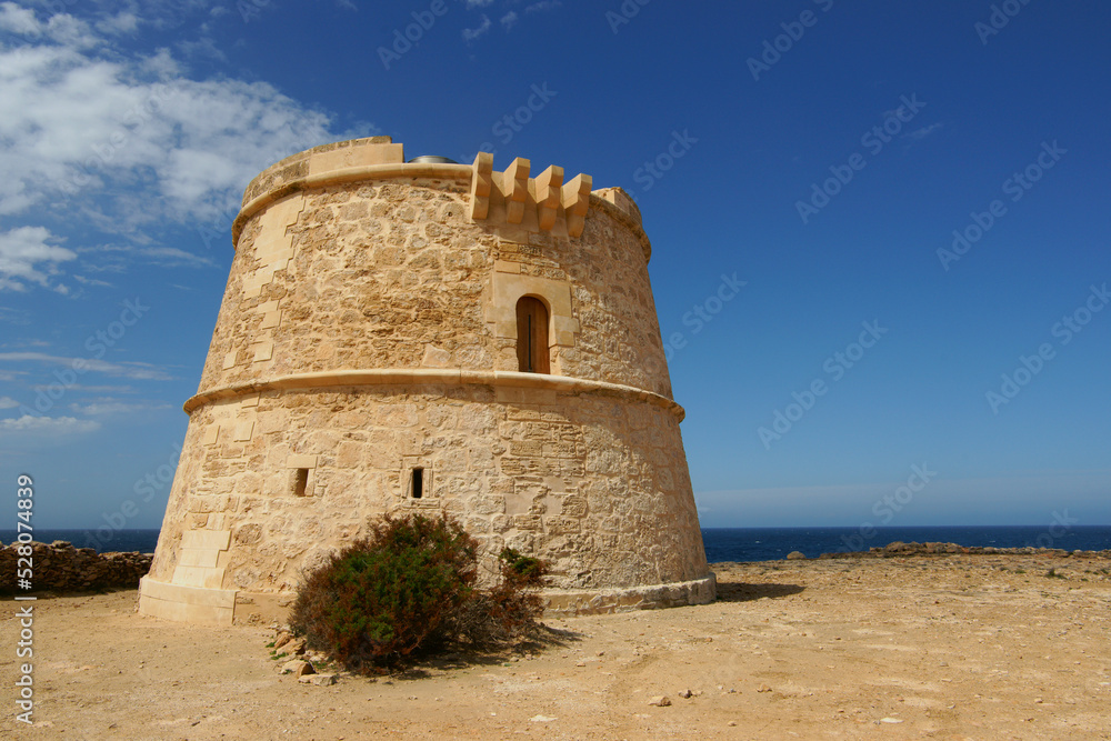 Torre de Sa Gavina .Formentera.Islas Pitiusas.Baleares.España.