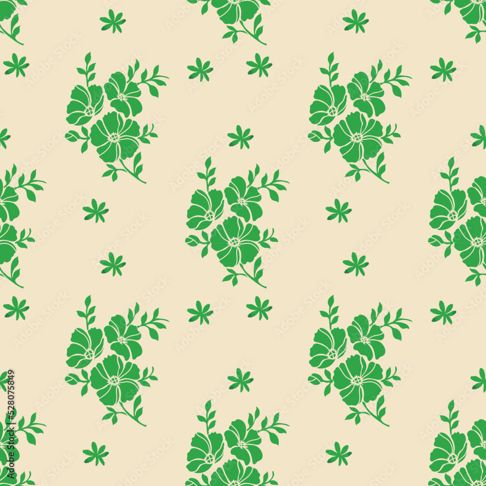 STENCIL FLORAL REPEAT SEAMLESS PATTERN VECTOR STENCIL FLORAL REPEAT SEAMLESS PATTERN VECTOR