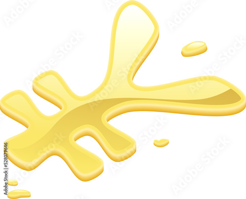 Liquid gold metal Yen symbo...
