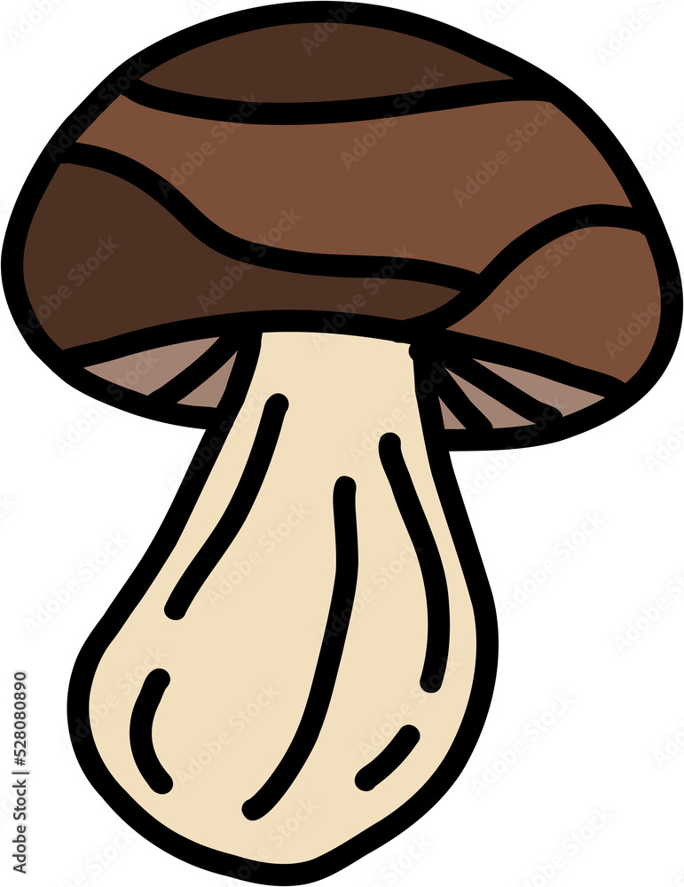 doodle freehand sketch drawing of mushroom vegetable. doodle freehand sketch drawing of mushroom vegetable.