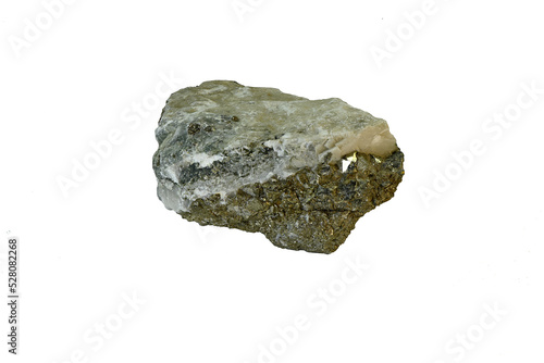 beautiful stone on a white background