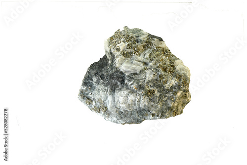 beautiful stone on a white background