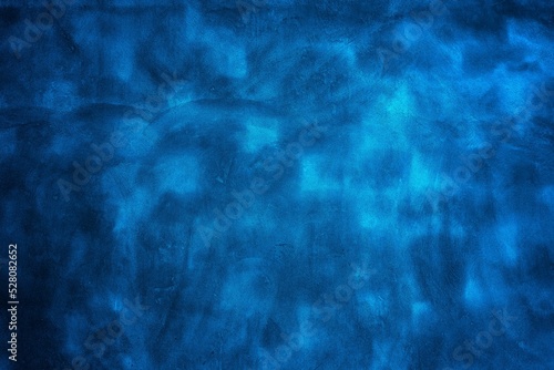 Abstract Dark Blue Dark Concrete Wall Texture Background.