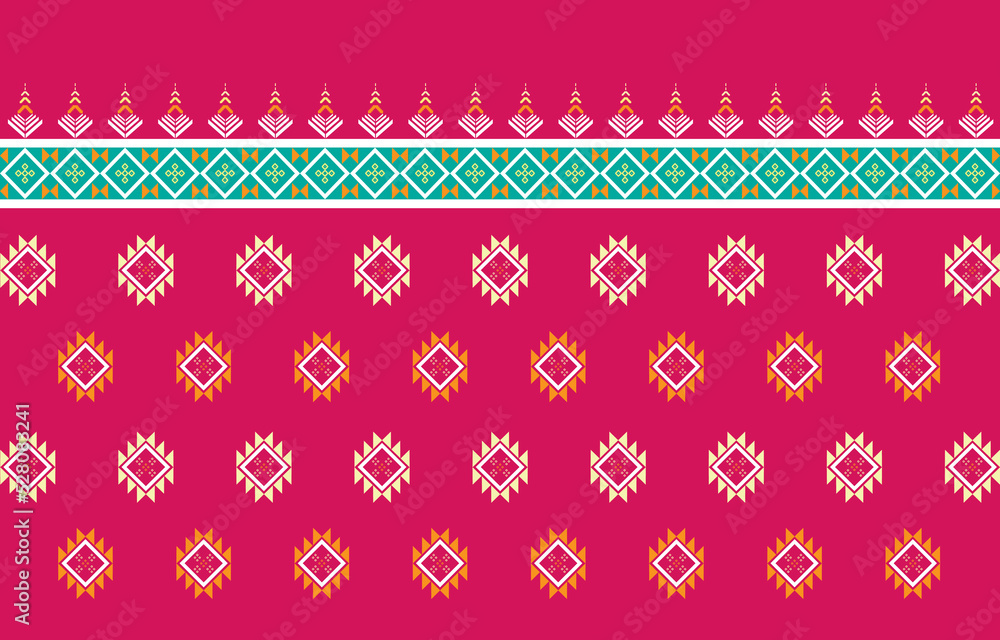 Geometric ethnic oriental pattern traditional Design for clothing, fabric ,book and blueprint. abstract geometric and tribal patterns, usage design local fabric patterns Geometric ethnic oriental pattern traditional Design for clothing, fabric ,book and blueprint. abstract geometric and tribal patterns, usage design local fabric patterns