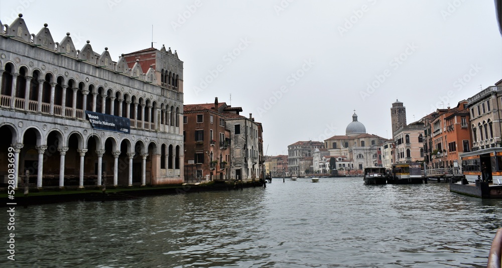 Naklejka premium grand canal in Venice Italy 