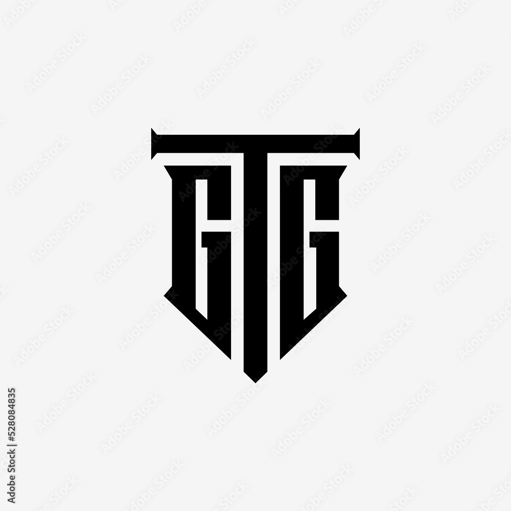 GTG Logo Monogram Design Vector GTG Logo Monogram Design Vector