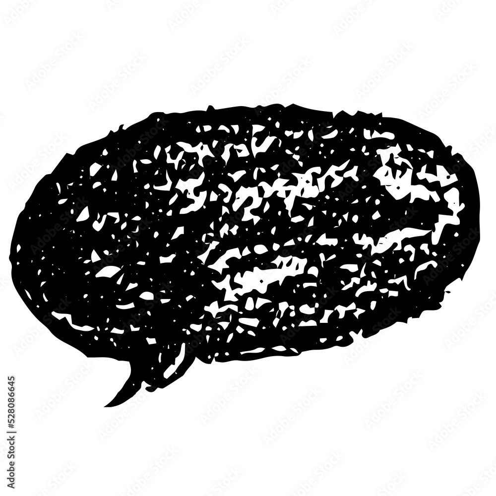 Speech bubble hand draw doodle. Speech bubble hand draw doodle.