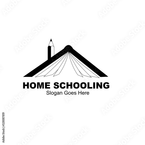 home schooling logo design concept