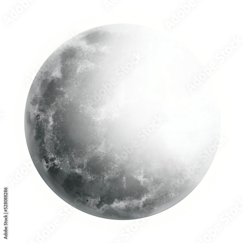 Fototapete moon in the night