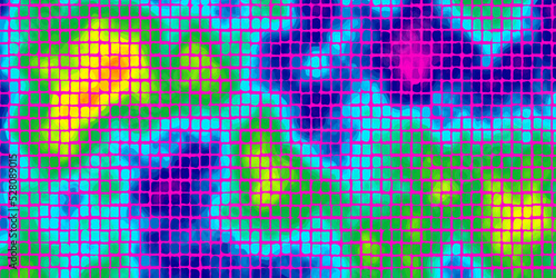 Abstract colorful background. Full Frame Shot Of Building Exterior. Halftone pattern background colors