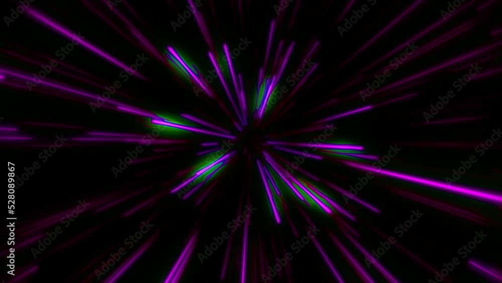 Pink light. Flashing light. It's like flying into space. With abstract speed. Background for design. With a resolution of 4k can loop. Pink light. Flashing light. It's like flying into space. With abstract speed. Background for design. With a resolution of 4k can loop.