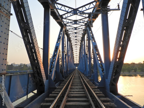 railway bridge in the country © kadir acarlar