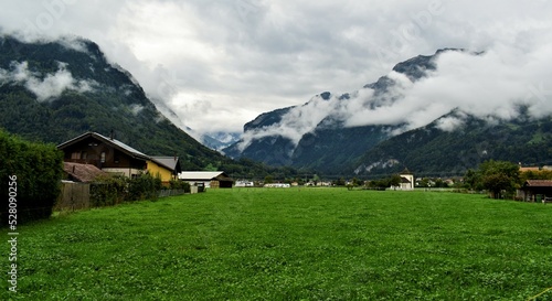 swiss alpine village