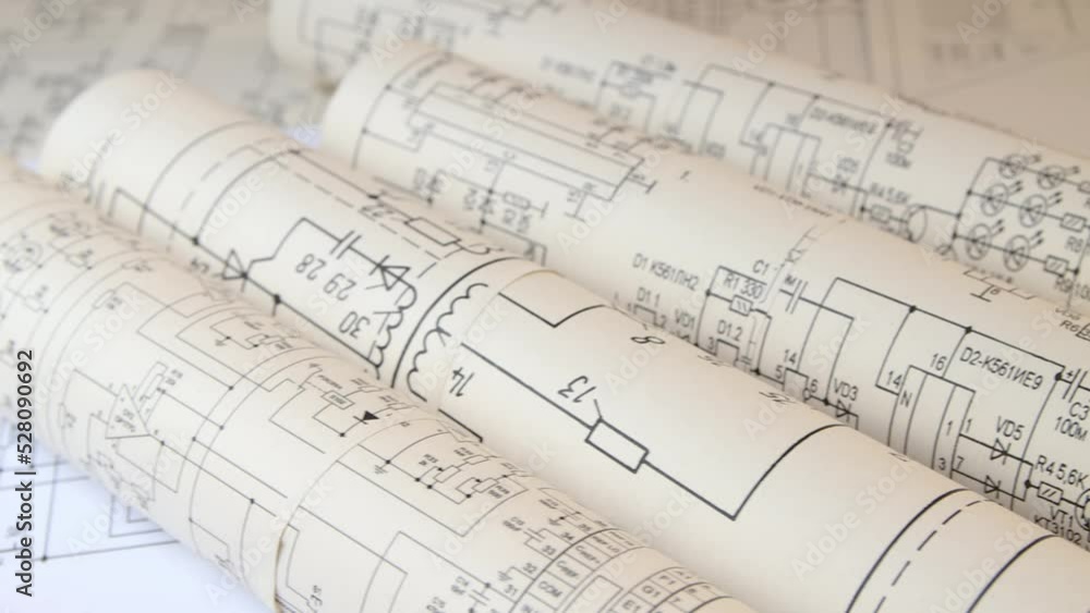 paper rolls of electrical engineering drawings paper rolls of electrical engineering drawings