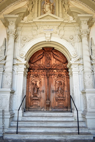 Church door