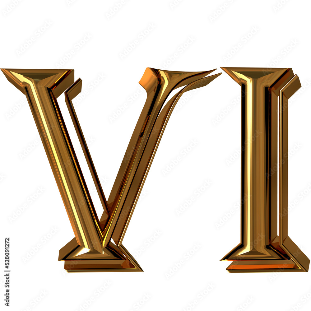 6 roman number