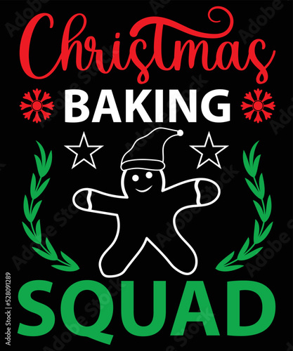 Christmas Baking T-Shirt Design