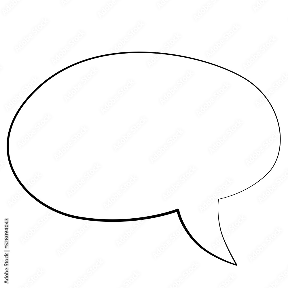 Speech bubble hand draw doodle. Speech bubble hand draw doodle.