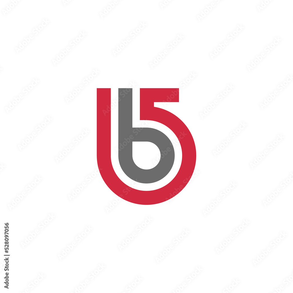 Number Five Six Elegant Minimalist Style Logo Design Number Five Six Elegant Minimalist Style Logo Design