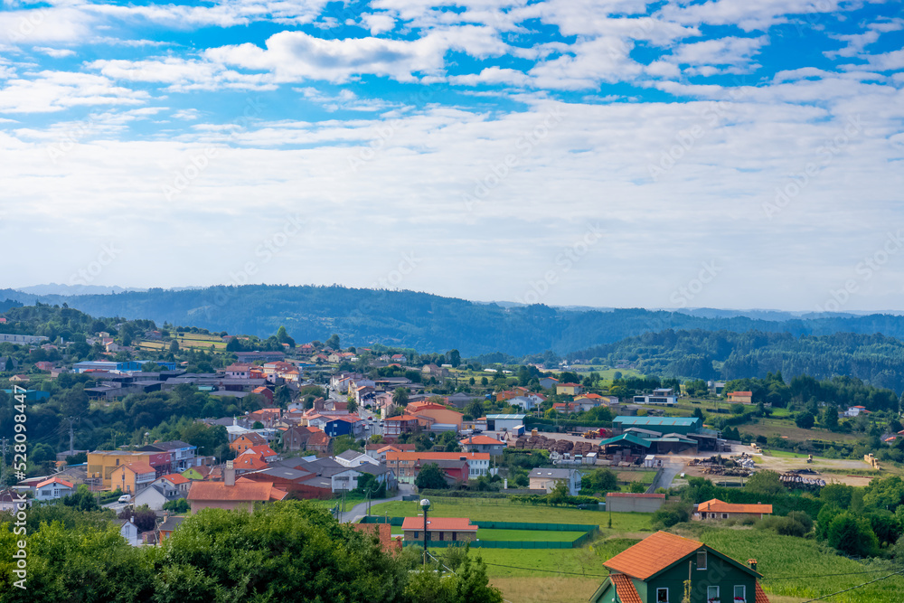 Fototapeta premium Campolong, Galicia, Spain