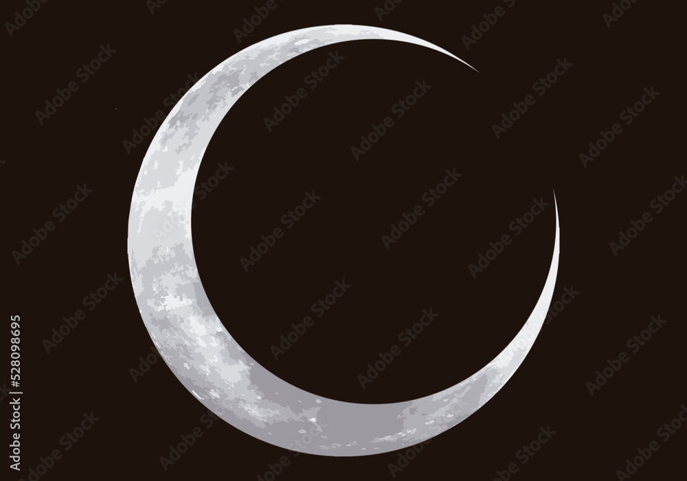Eclipse de luna en una noche oscura. Eclipse de luna en una noche oscura.