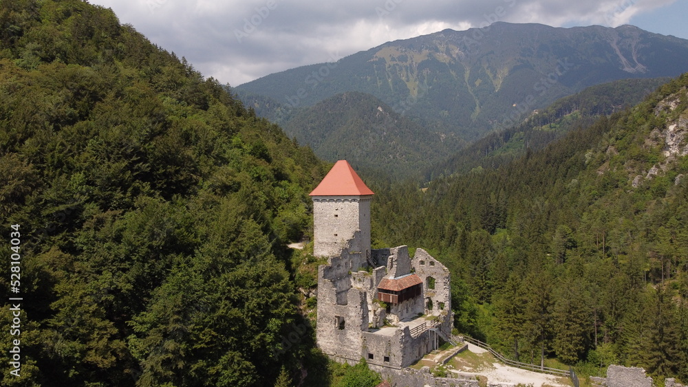 The castle Rock. Slovenia