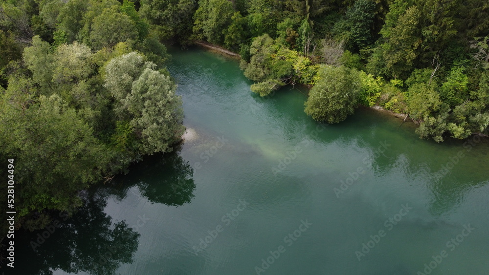 River Sava in Slovenia