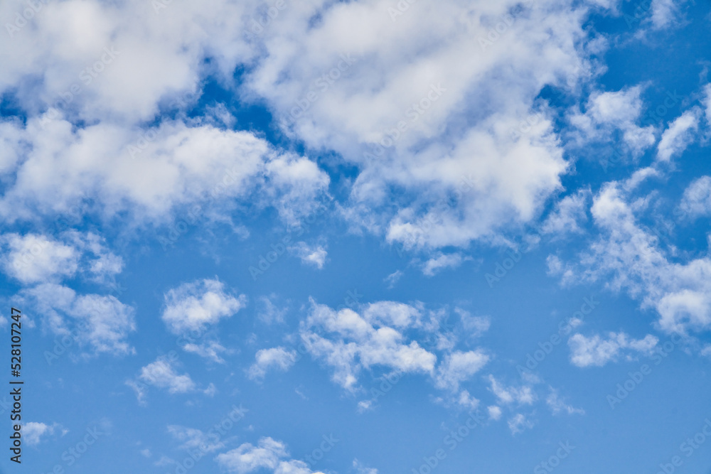 Beatiful blue sky with clouds on a sunny day Beatiful blue sky with clouds on a sunny day