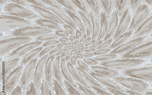 close up of a feather white and brown pattern graphic art design wallpaper