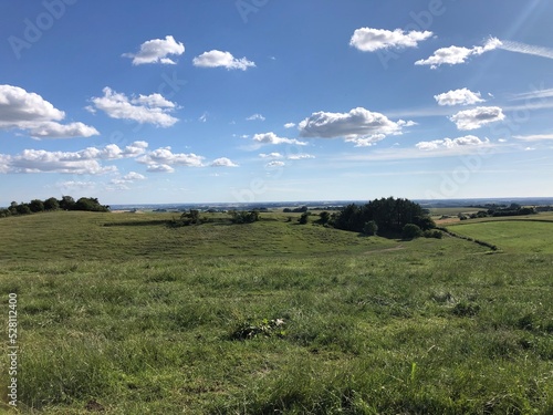Photography landscape with sky and clouds