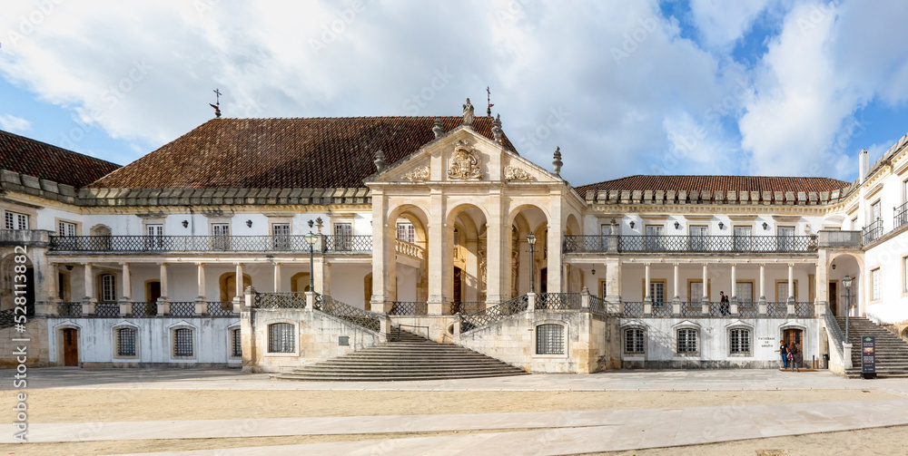 Coimbra, university. 