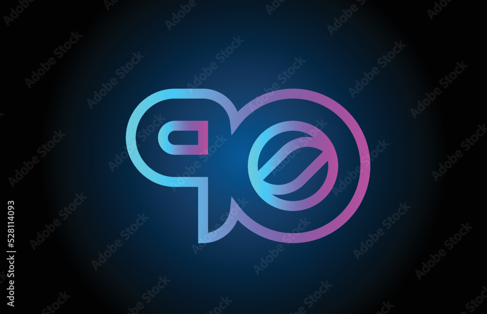 pink line 90 number logo icon design. Creative template for business and company pink line 90 number logo icon design. Creative template for business and company