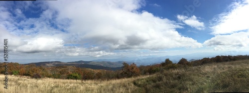 view of the mountains