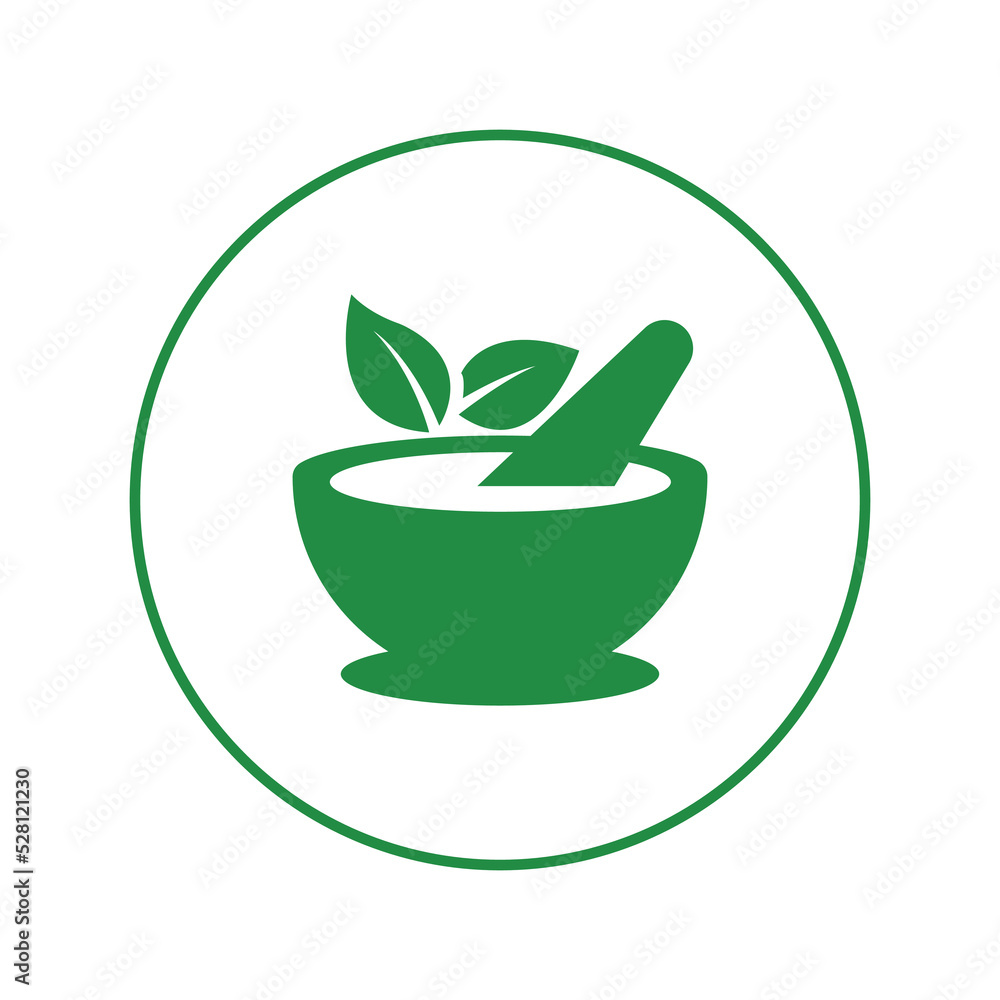 Herbal treatment natural remedies icon | Circle version icon | Herbal treatment natural remedies icon | Circle version icon |